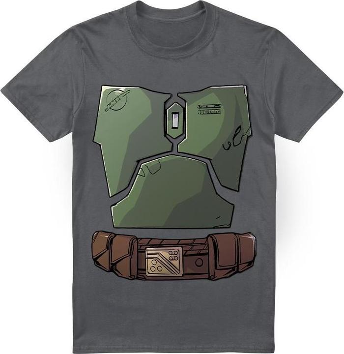 Actual product image Star Wars Mens Boba Fett Costume T-Shirt (M)