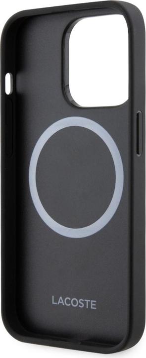Actual product image Lacoste Etui Iconic Petit Pique MagSafe do iPhone 14 Pro Max granatowy (Apple iPhone 14 Pro Max)