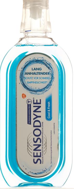 Actual product image Sensodyne Mouthwash Cool & Fresh (500 ml, Mouthwash)