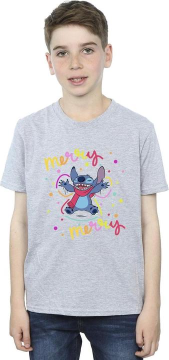 Immagine prodotto Disney Lilo & Stitch Merry Rainbow Maglietta Ragazzi (152, 158)