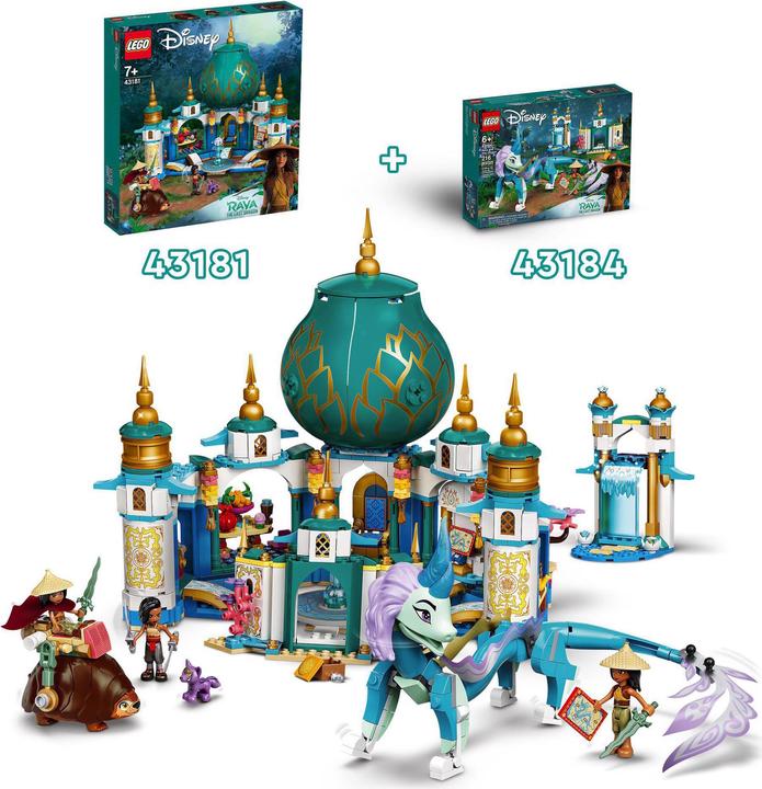 Immagine prodotto LEGO Raya e il drago Sisu (43184, LEGO Disney)