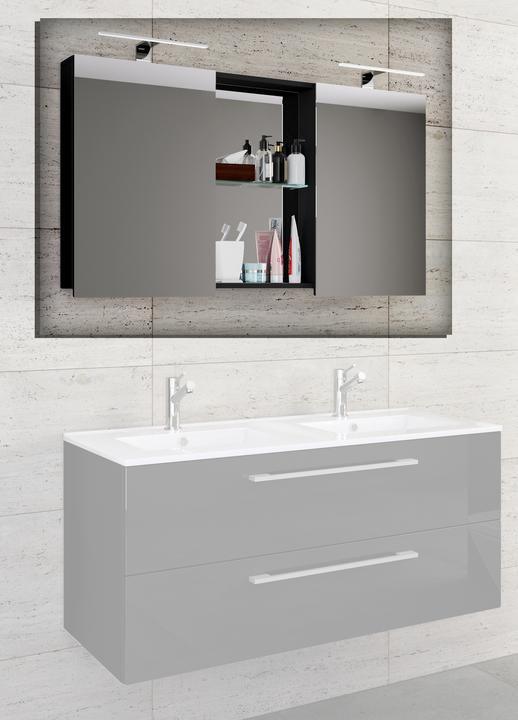 Actual product image VCM Bathroom mirror cabinet Budasi with shelf