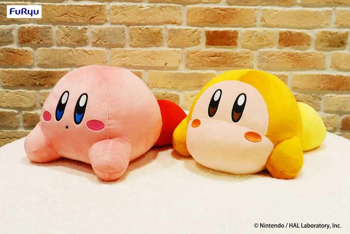 Actual product image Furyu Kirby & Waddle Dee Sleep Together plush figure Kirby 30 cm (30 cm)