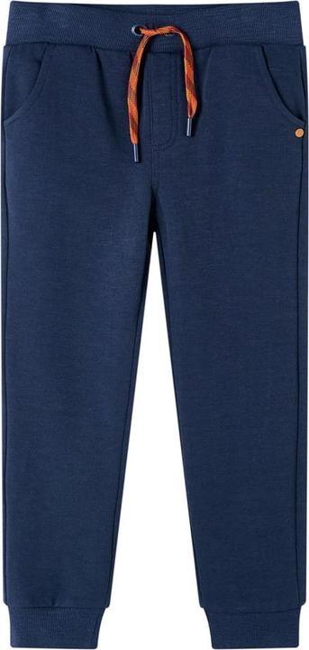 VidaXL Kinder-Trainingshose Marineblau Melange 104,Material: 92 (104)