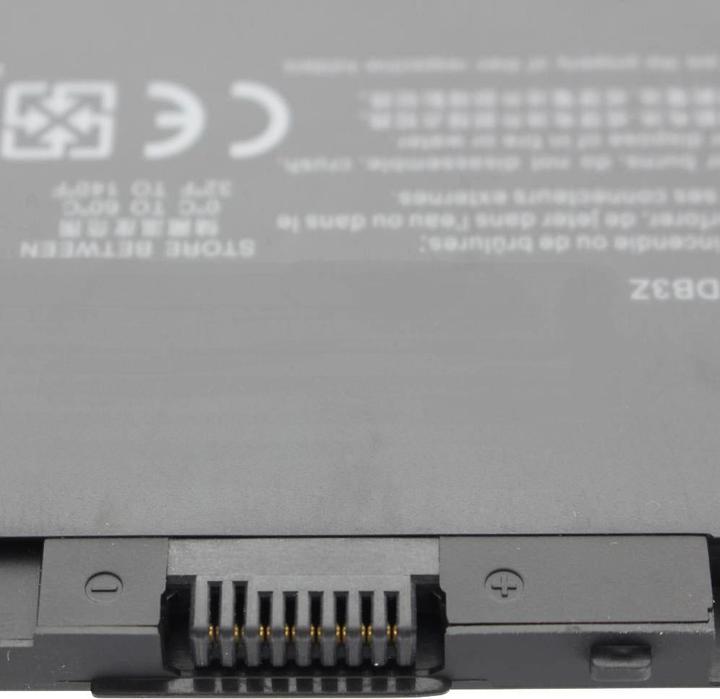 Actual product image HP Battery EliteBook Folio 9470 Battery, EliteBook Folio 9470m (4 Cells, 3200 mAh)