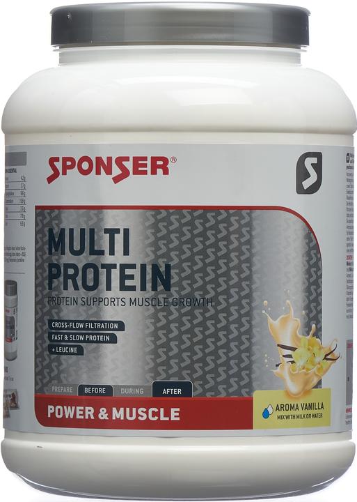 Sponser Multi Protein CFF (Vaniglia, 1 pz., 850 g)