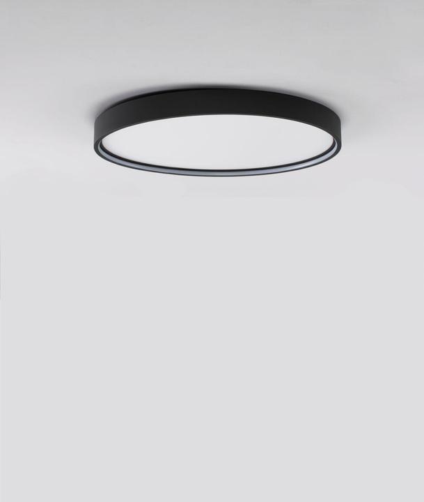 Produktbild Nova Luce OLAF LED Deckenleuchte Schwarz 60W Warmweiss 5x60cm dimmbar 9085234