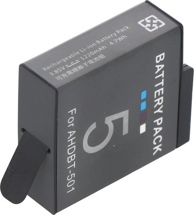 Immagine prodotto AccuCell Batteria GoPro Hero 5, AABAT-001 (Accumulatore di carica elettrica)