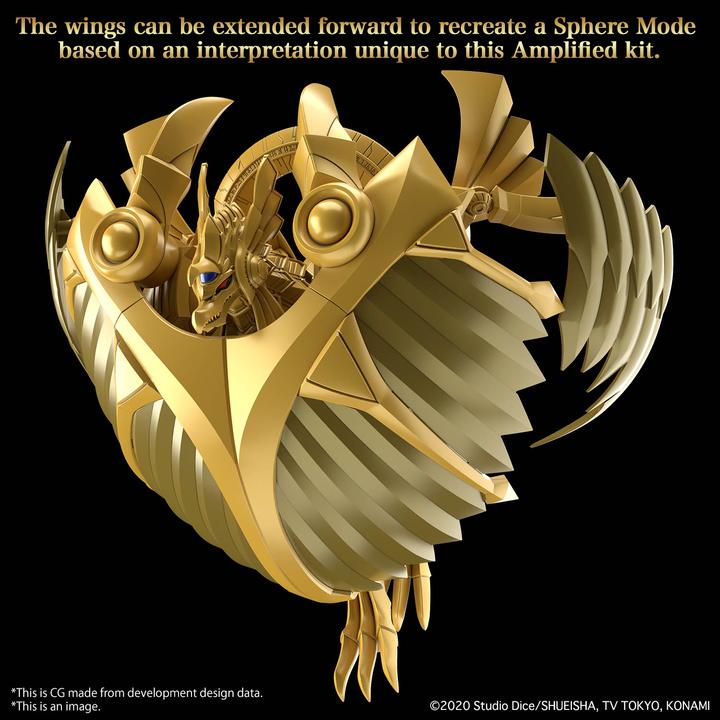 Immagine prodotto Bandai YU-GI-OH! -Supporto per figure. Drago alato di Ra amplificato -Modello in kit