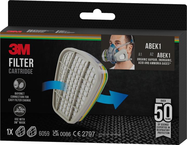 Produktbild 3M Austauschfilter (ABEK1, 2 x)