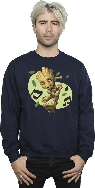 Immagine prodotto Guardians Of The Galaxy Groot Musical Notes Felpa Uomo (XXL)