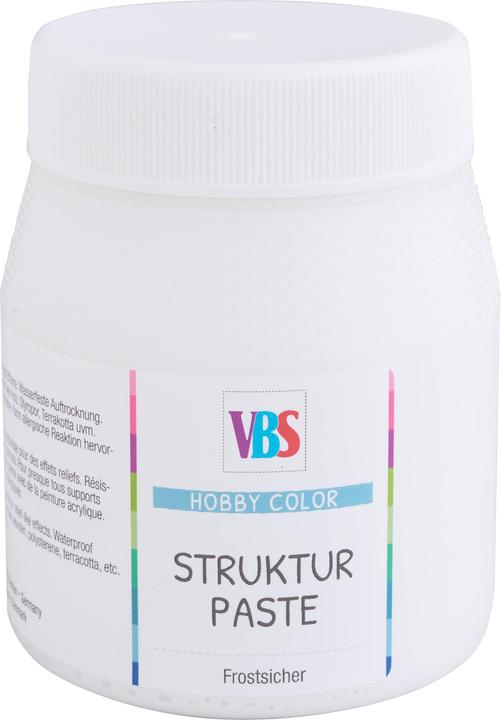 Image du produit VBS Pâte à structurer acrylique "structure légère (Blanc, 100 ml)