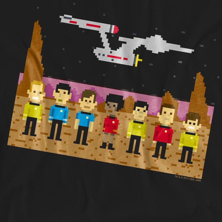 Actual product image Unisex Adult The Original Series Trexel Crew T-Shirt (M)