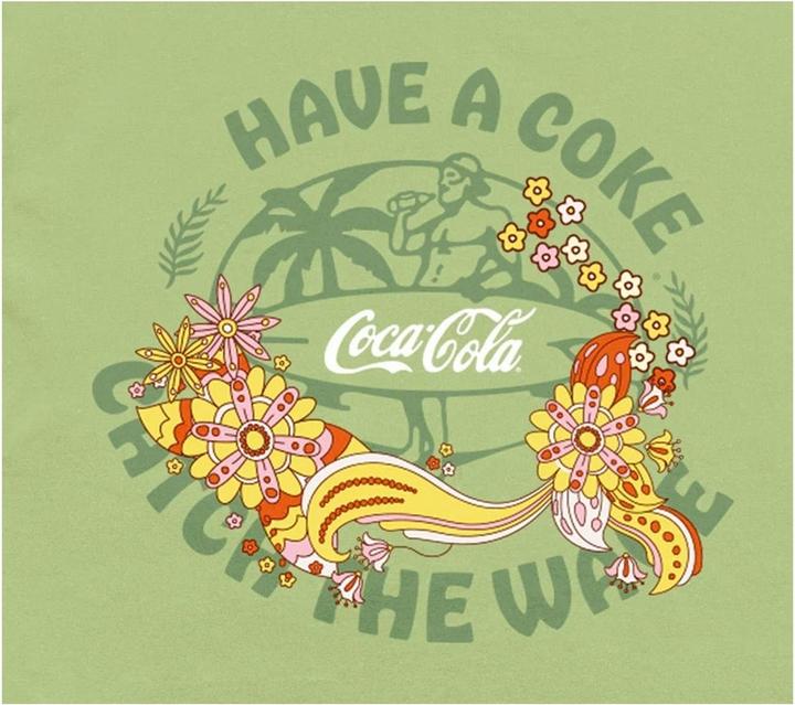 Immagine prodotto Coca Cola Maglietta Floreale Adulto Unisex (S)