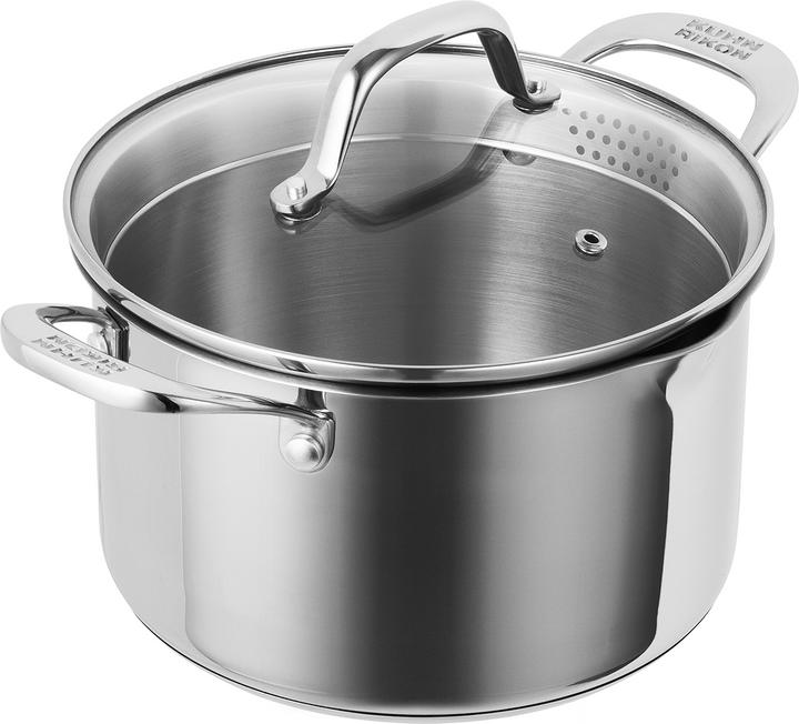 Actual product image Kuhn Rikon ALLROUND PLUS saucepan (20 cm, Pot, Stainless steel)