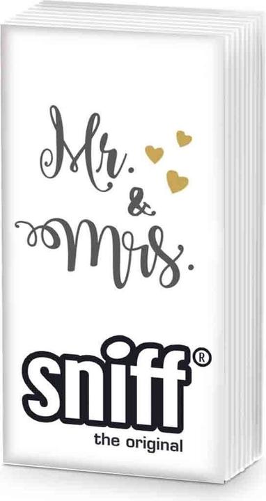 Produktbild ppd Taschentücher Sniff - Mr. & Mrs.
