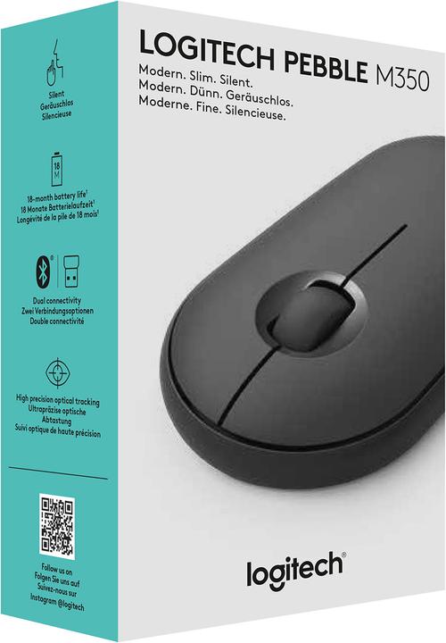 Produktbild Logitech Pebble M350 (Kabellos)