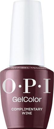 OPI GelColor Opaque Dark Red Creme UV Cure Gel-Nagellack