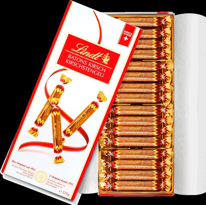 Produktbild Lindt Kirschstengeli (125 g)