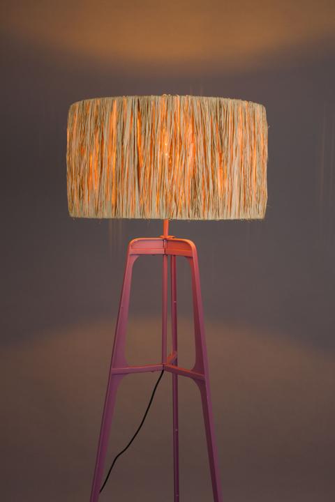 Actual product image Dutchbone Afra Floor Lamp Plum (E27)
