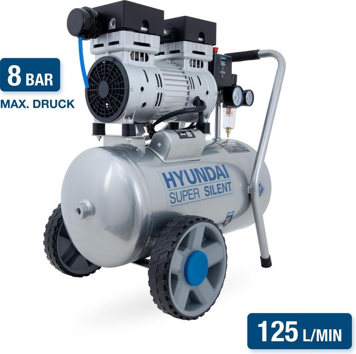 Produktbild Hyundai Silent Kompressor SAC55752 (8 Bar, 24 l)
