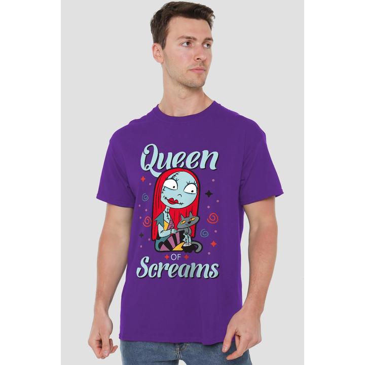 Actual product image The Nightmare Before Christmas Mens Queen Sally T-Shirt (M)