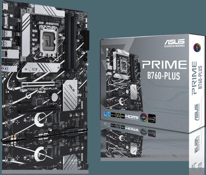 Actual product image ASUS Prime B760-PLUS (LGA 1700, Intel B760, ATX)