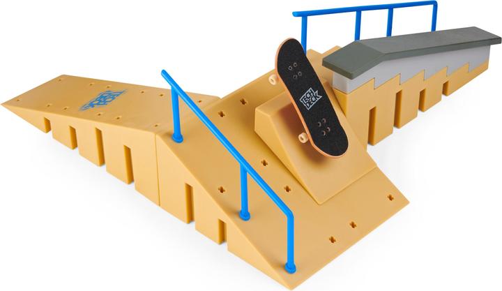 Produktbild Maki Tech Deck X-Connect Starter-Set - Jump n' Grind: Rampenset mit authentischem Fingerboard und Zubehör