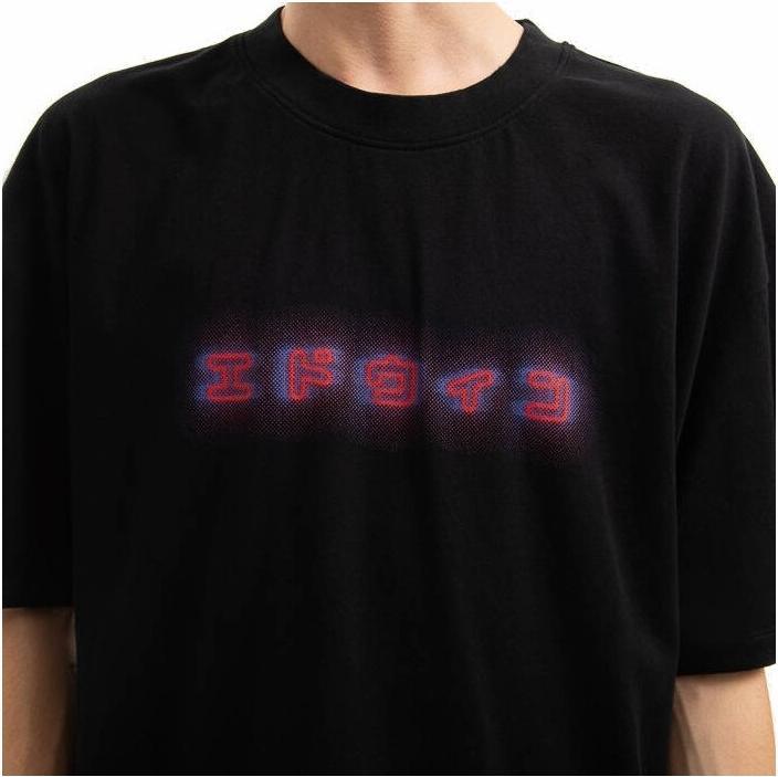 Actual product image Edwin t-shirt neon katakana (XS)