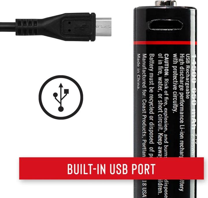 Productafbeelding Coast ZX210 oplaadbare batterij voor HX5 en HP1