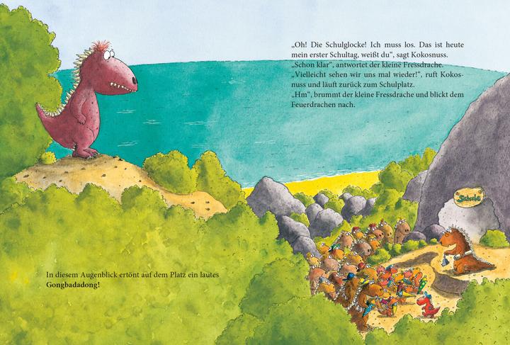 Actual product image Der kleine Drache Kokosnuss kommt in die Schule (German, Ingo Siegner, 2012)