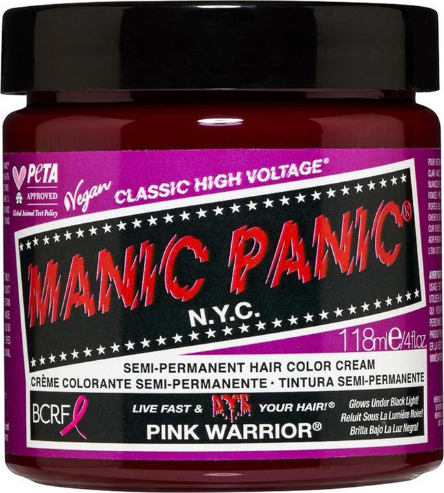 Manic Panic Classic High Voltage Hair Dye Pink Warrior (The Pink Warrior)