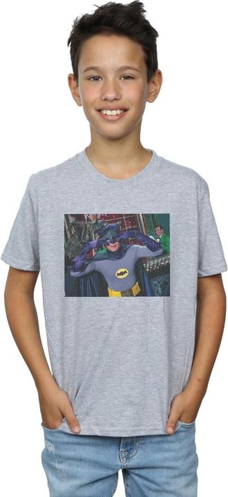 Immagine prodotto Batman TV Series Batdance Photo Maglietta Ragazzi (140, 146)