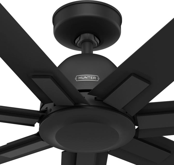Actual product image Hunter Fans DC Deckenventilator Sahira Schwarz mit Fernbedienung (42 dB)