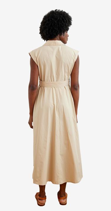 Produktbild Vertbaudet Langes Baumwollkleid mit Bindegürtel für Schwangerschaft und Stillzeit (34)