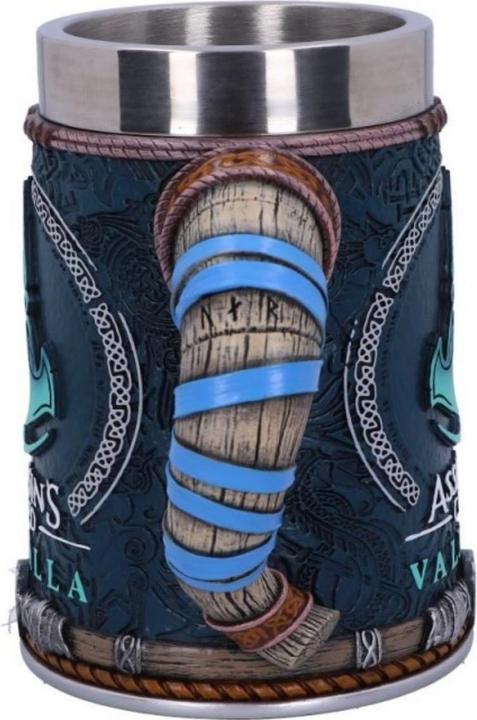 Immagine prodotto Nemesis Now Assassin"s Creed Valhalla Drinkware : Boccale di birra (1 x)