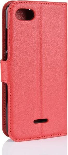 Actual product image MU Classic Litchi Leather Bookcover Series (Xiaomi Redmi 6A)
