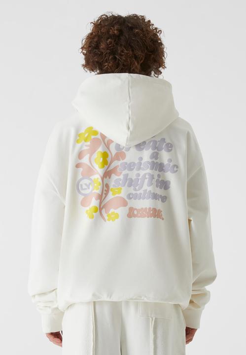 Immagine prodotto Lost Youth FELPA CON CAPPUCCIO - FIORI - 159757 (L)