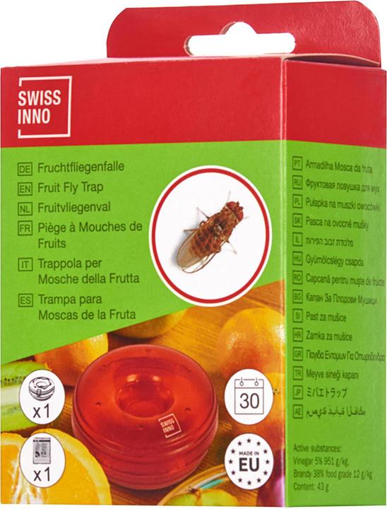Immagine prodotto Swissinno Fruchtfliegenfalle mit Lebensmittelköder 1er