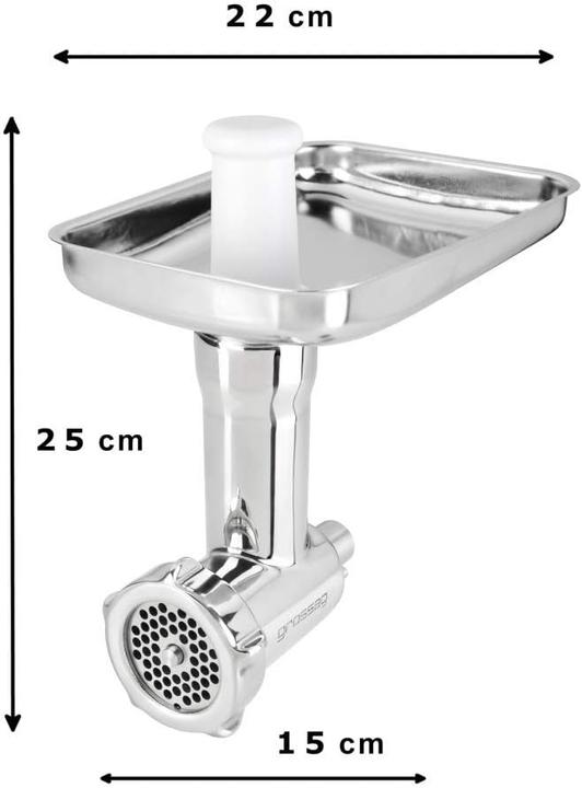 Actual product image Grossag Mincer for KitchenAid, KFW 500, stainless steel