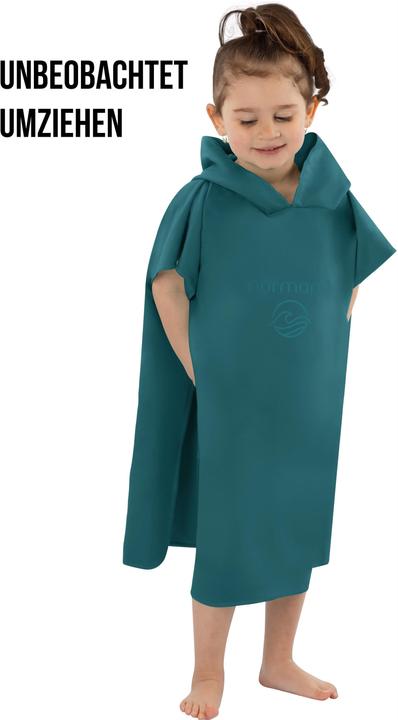 Image du produit Normani Poncho de bain pour enfants (Taille unique)