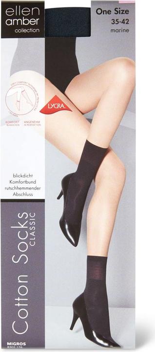 Ellen Amber Damen Söckchen Cotton Socks (Einzelpack, One Size)
