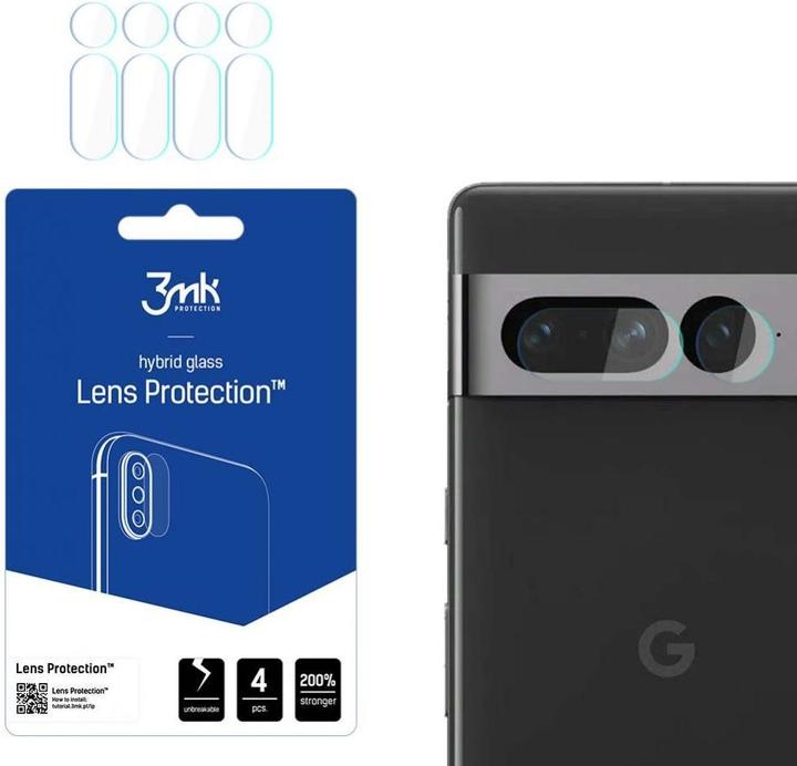 3MK Hybrid Glass Main Camera (1 Stück, Google Pixel 7 Pro)