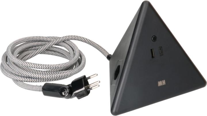 Actual product image Max Hauri Energy Pyramid (2 x, Type 13, USB-C, USB-A, 2.50 m)