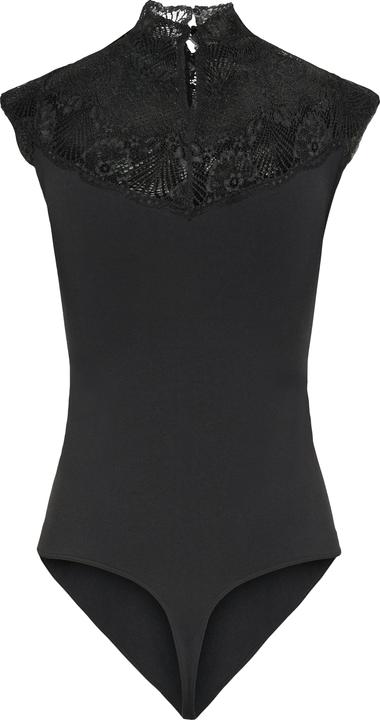 Actual product image Pieces Lace yoke and lace collar body (S/M)