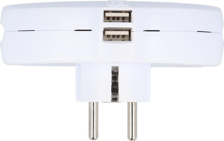 Image du produit Go Travel Adaptateur duo mondial USB Europe
