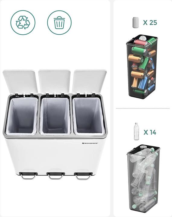 Produktbild Songmics Rubbi (18 l)