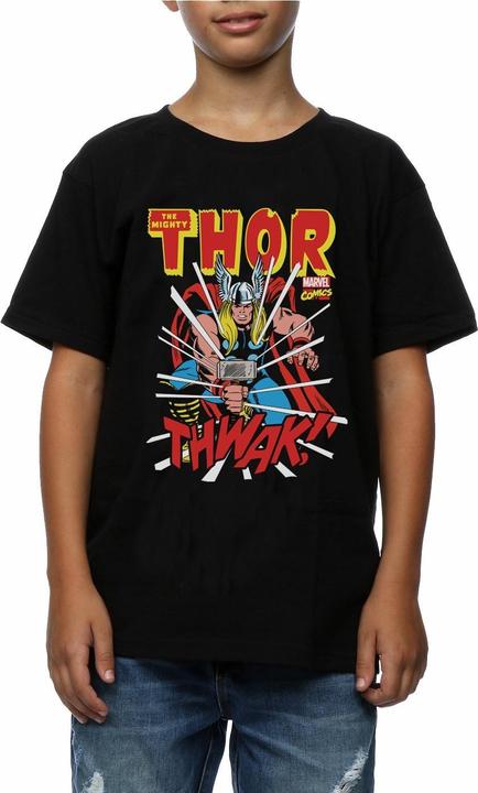 Actual product image Thor Boys Thwak Cotton T-Shirt (152, 158)