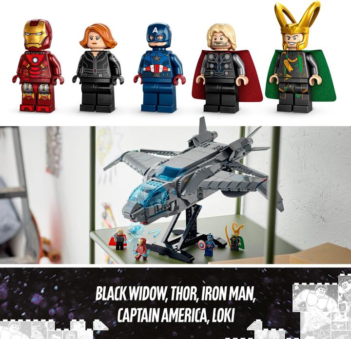 Actual product image LEGO The Avengers' Quinjet (76248, LEGO Marvel)
