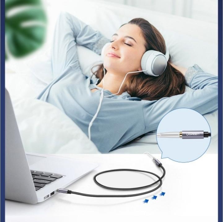 Produktbild Ugreen 3.5mm Klinke — 3.5mm Buchse (2 m, 3.5mm Klinke (AUX))